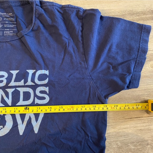 Navy Blue Patagonia Public Lands Now Short Sleeve T-Shirt - Picture 4 of 9